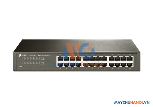 Switch Gigabit Để bàn/Gắn Tủ 24 cổng RJ45 10/100/1000Mbps
