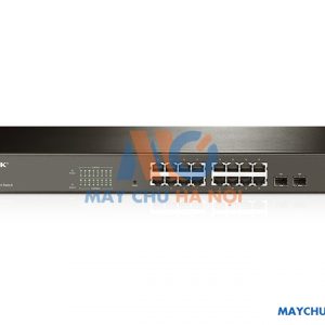 16-Port Gigabit Smart Switch với 2 khe cắm SFP