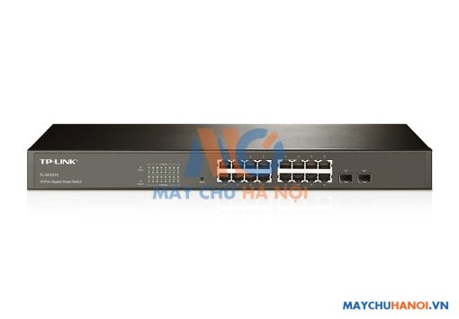16-Port Gigabit Smart Switch với 2 khe cắm SFP