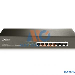 Switch Desktop/Rackmount 8 cổng Gigabit với 8 cổng PoE+