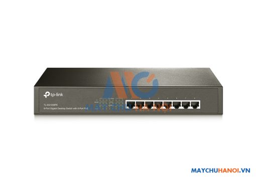 Switch Desktop/Rackmount 8 cổng Gigabit với 8 cổng PoE+