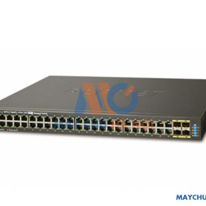 48-port 10/100/1000Mbps Switch PLANET GS-5220-48T4x