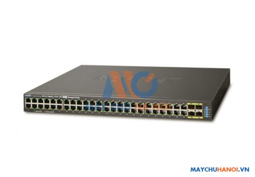 48-port 10/100/1000Mbps Switch PLANET GS-5220-48T4x