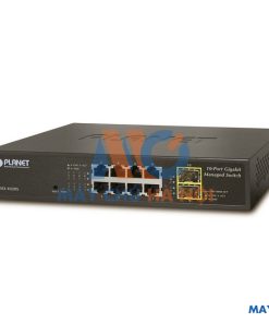8-Port 10/100/1000Mbps + 2-Port 100/1000X SFP Managed Ethernet Switch PLANET GSD-1020S