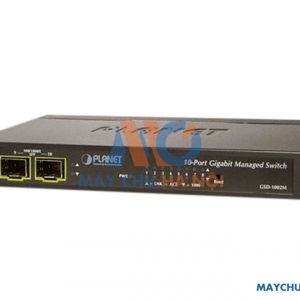 8-Port 10/100/1000Mbps + 2-Port 100/1000X SFP Gigabit Desktop GSD-1002M