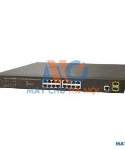 16 port 10/100/1000BASE-T + 2 port 100/1000BASE-X SFP Switch PLANET GS-4210-16T2S