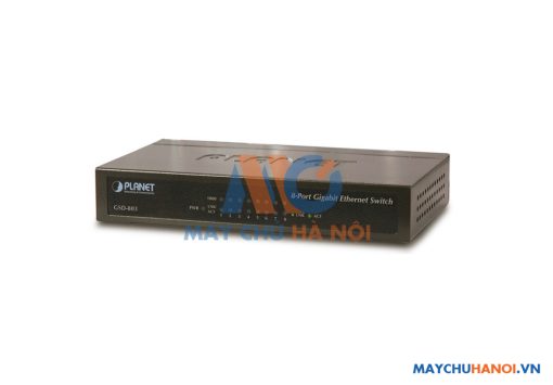 8 Port 10/100/1000Mbps Gigabit Ethernet Switch PLANET GSD-803
