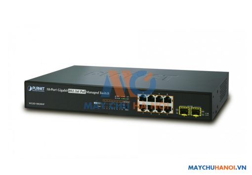 8-port 10/100/1000Mbps PoE Switch PLANET WGSD-10020HP