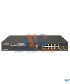 8-port 10/100Mbps PoE Switch PLANET FGSD-1008HPS
