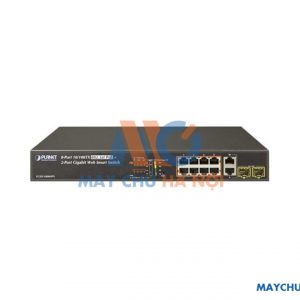 8-port 10/100Mbps PoE Switch PLANET FGSD-1008HPS