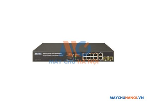 8-port 10/100Mbps PoE Switch PLANET FGSD-1008HPS