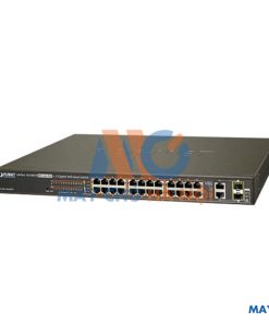 24-port 10/100Mbps PoE Switch PLANET FGSW-2624HPS