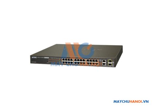 24-port 10/100Mbps PoE Switch PLANET FGSW-2624HPS