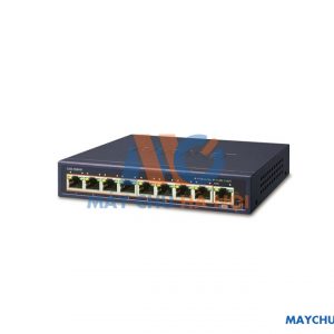 8-Port 10/100/1000T 802.3at PoE + 1-Port Gigabit Desktop Switch GSD-908HP