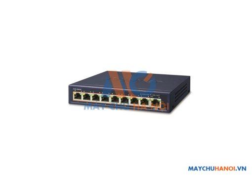 8-Port 10/100/1000T 802.3at PoE + 1-Port Gigabit Desktop Switch GSD-908HP