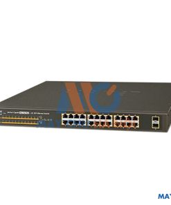 24-port 10/100/1000Mbps PoE Switch PLANET GSW-2620HP