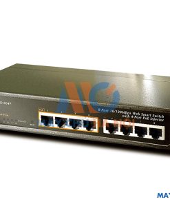 8-port 10/100Mbps with 4-port PoE Switch PLANET FSD-804P