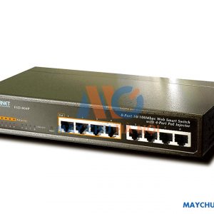 8-port 10/100Mbps with 4-port PoE Switch PLANET FSD-804P