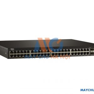 Dell Networking X1052P Switch 48 Ports Managed Rack Mountable Black (463-5912)