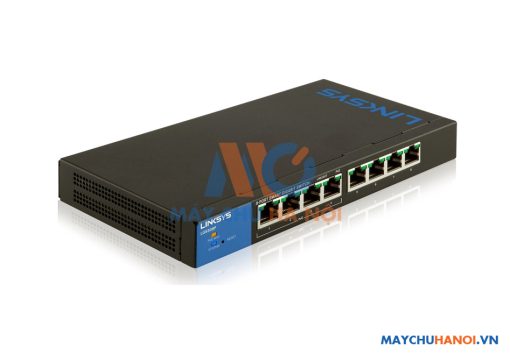 8-Port Business Smart Gigabit PoE+ Switch LINKSYS LGS308P