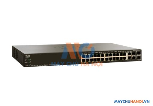 28-Port Gigabit Managed Switch CISCO SG350-28-K9-EU