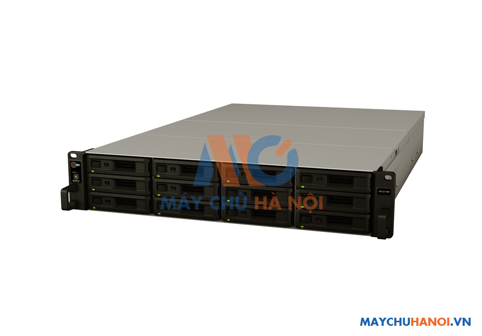 Thiết bị lưu trữ NAS Synology RX1217RP 12 Bay Expansion Rack