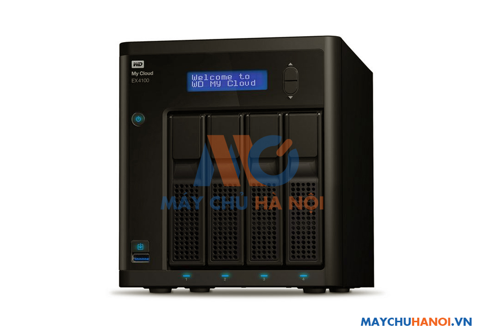 Ổ cứng Nas WD My Cloud EX4100 0TB( WDBWZE0000NBK-SESN)