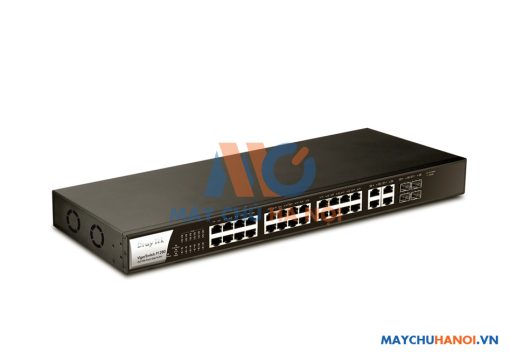 Switch DrayTek Vigorswitch P1280 24-Port Gigabit Web Smart PoE