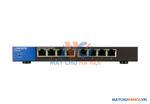 Linksys LGS108P 8-Port Business Desktop Gigabit POE + Switch