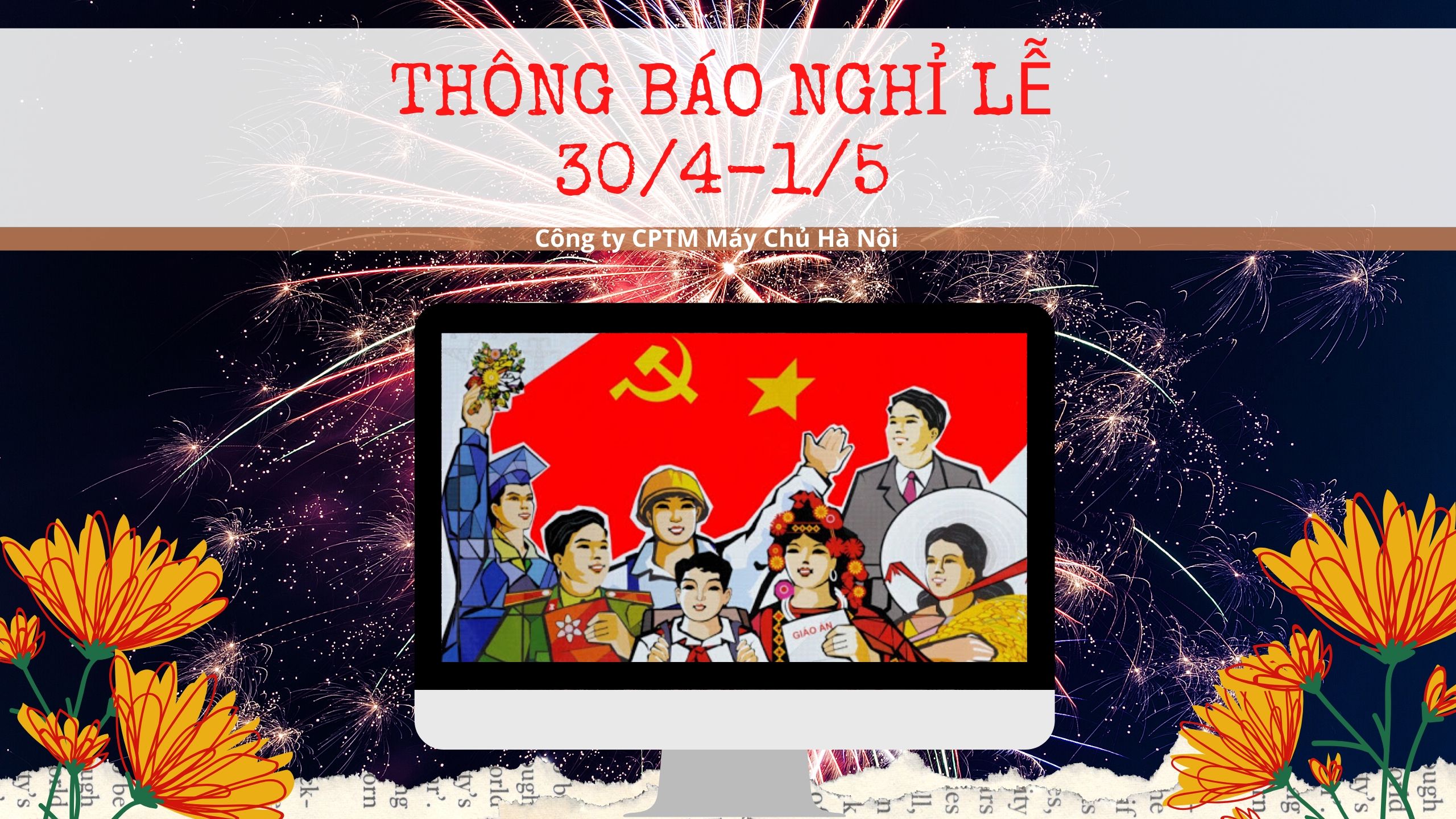 Thông Báo Nghỉ Lễ 30/4 – 1/5 năm 2020