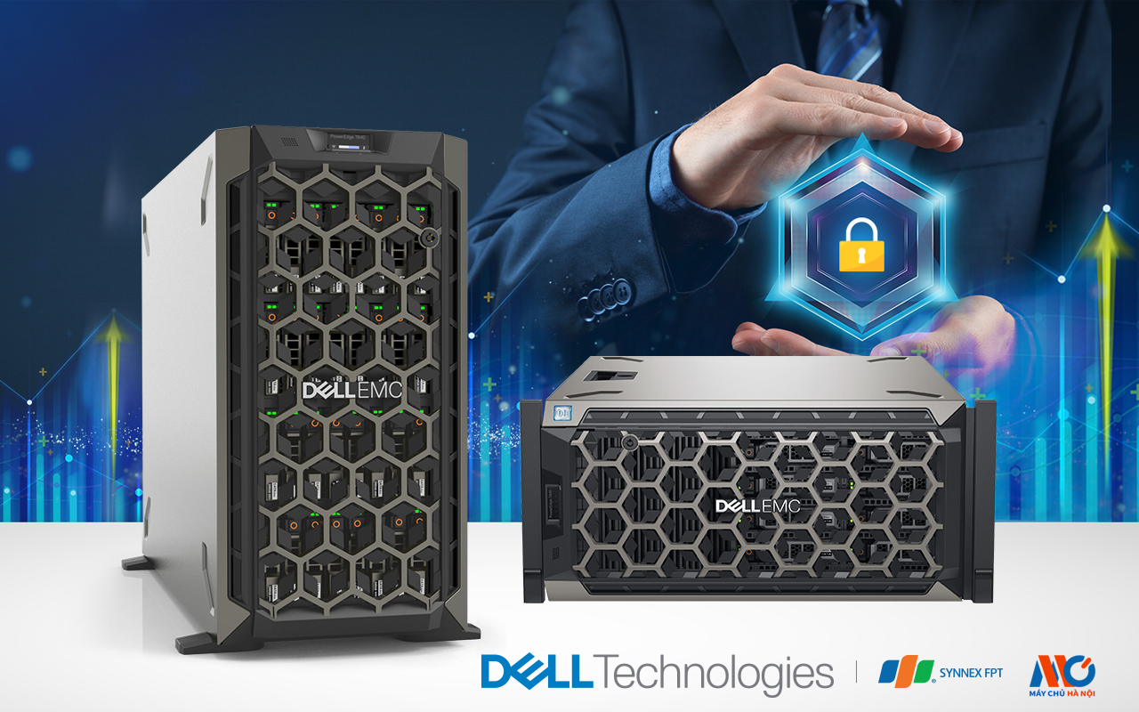 Bộ đôi máy chủ DellEMC PowerEdge  T640 và T440 lý tưởng cho doanh nghiệp