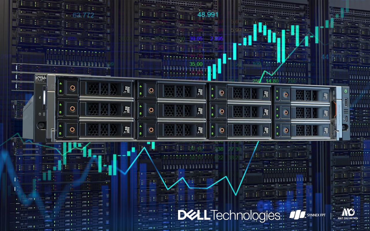 Máy chủ thế hệ mới Dell EMC PowerEdge R740xd2 dành cho doanh nghiệp