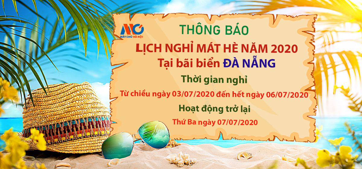 Thông báo: Lịch nghỉ mát hè  năm 2020 tại bãi biển Đà Nẵng