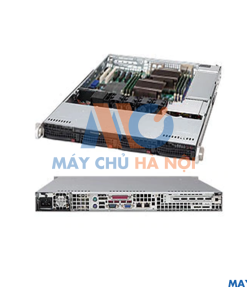 Chassis Supermicro CSE-815TQ-563CB ( Vỏ + Nguồn + Phụ kiện )