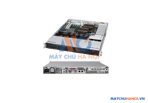 Chassis Supermicro CSE-815TQ-563CB ( Vỏ + Nguồn + Phụ kiện )