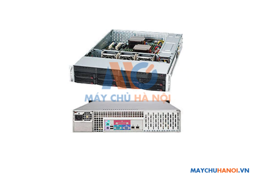 Chassis Supermicro CSE-825TQ-600LPB ( Vỏ + Nguồn + Phụ kiện )