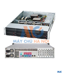 Chassis Supermicro CSE-825TQ-R720LPB ( Vỏ + Nguồn + Phụ kiện )