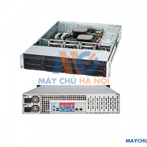 Chassis Supermicro CSE-825TQ-R720LPB ( Vỏ + Nguồn + Phụ kiện )