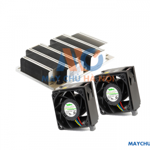 Bộ Heatsink DELL  + FAN R740 (2 quạt)