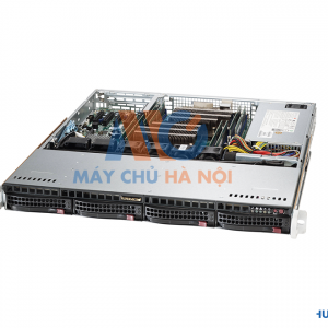 Chassis Supermicro CSE-813MTQ-600CB 4 x HDD HotSwap