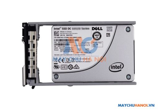SSD Dell 480GB SATA Mixed Use6Gbps 512e 2.5in Hot plug, 3.5in HYB CARR Drive,S4610