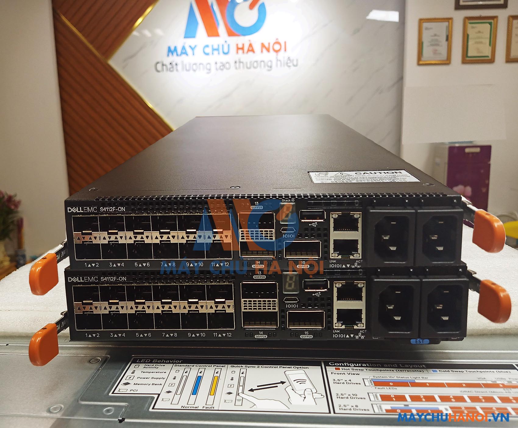 [Review] Thiết bị chuyển mạng Dell EMC Networking S4112F