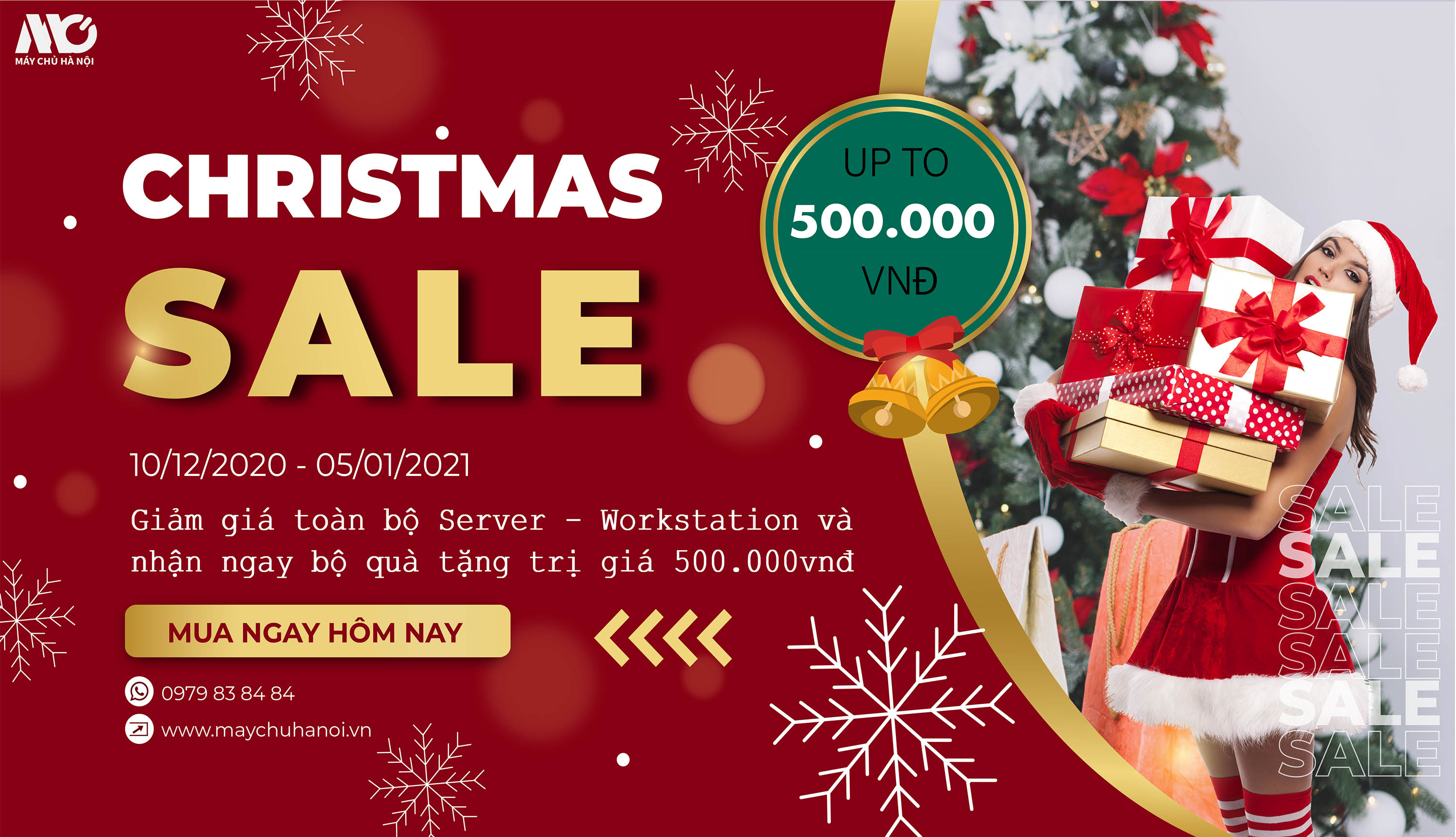 Christmas Sale – Ưu đãi lớn nhất trong năm