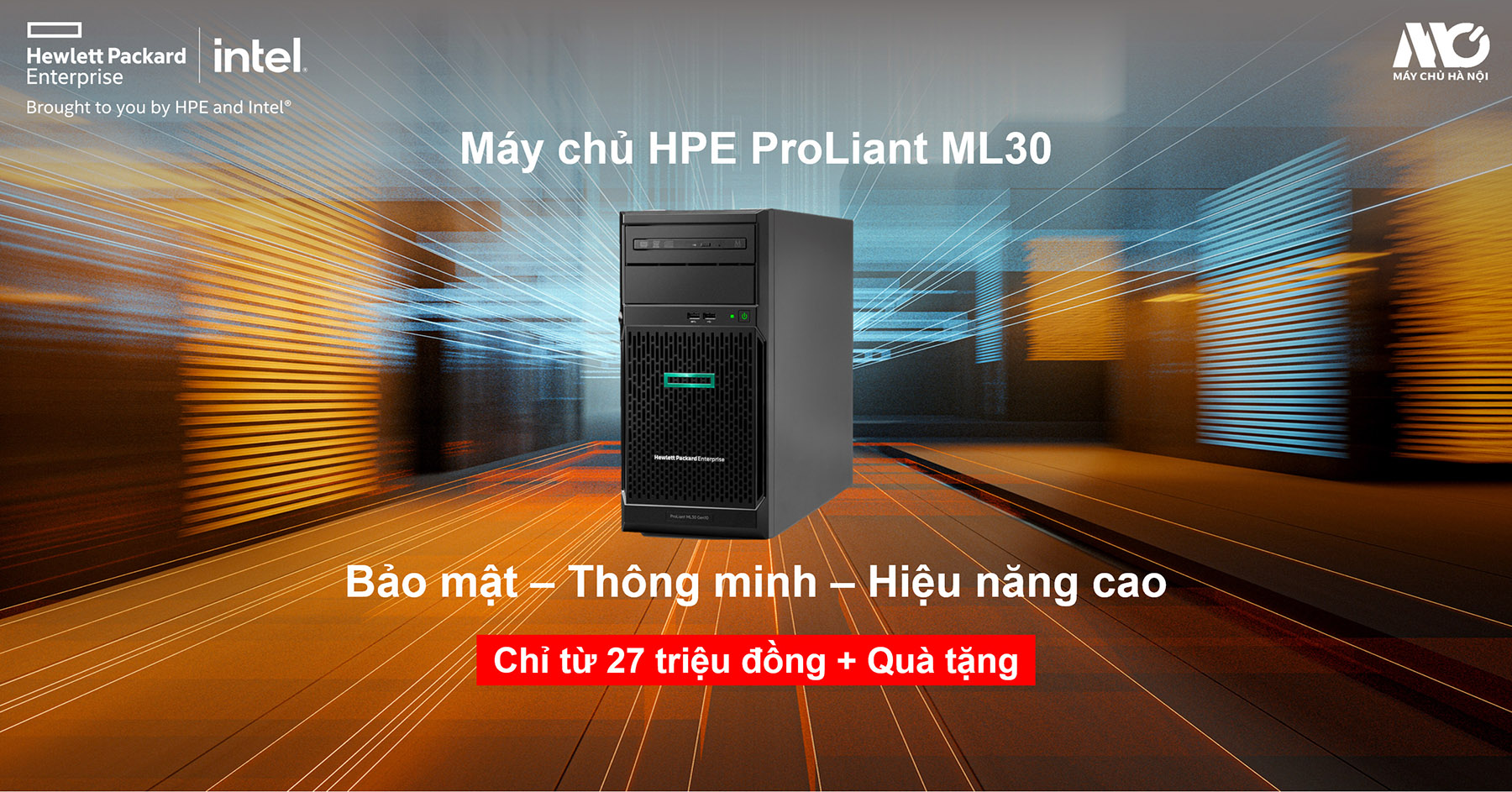 Khuyến mãi mua máy chủ HPE tặng bộ lưu điện trị giá 1tr200.000 vnđ