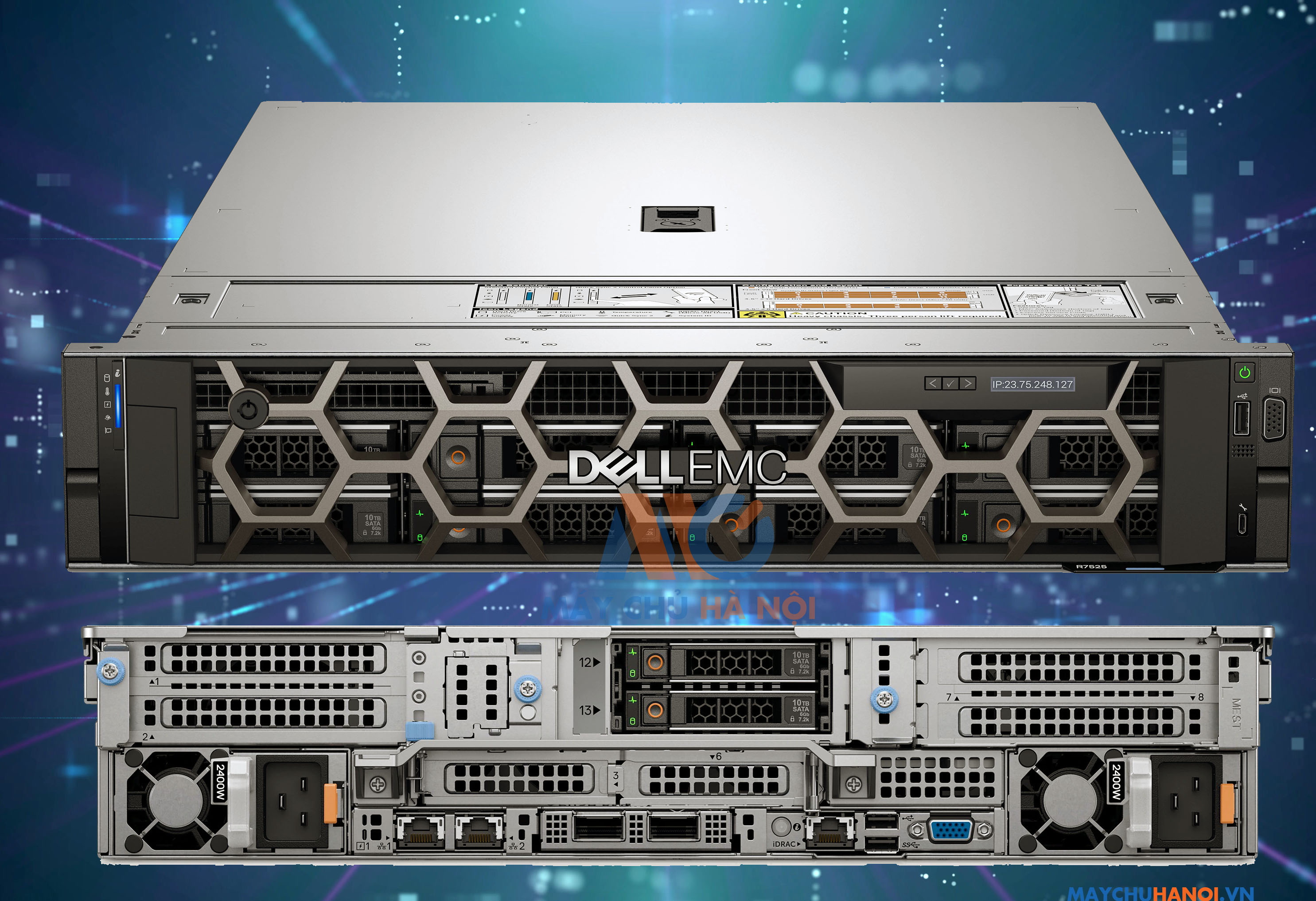 [REVIEW]  Máy Chủ Dell PowerEdge R7525 Server Rack