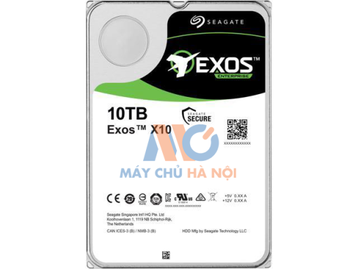 Seagate Exos 10TB 7.2K RPM SAS 512E 3.5 inch , 256MB Cache - N